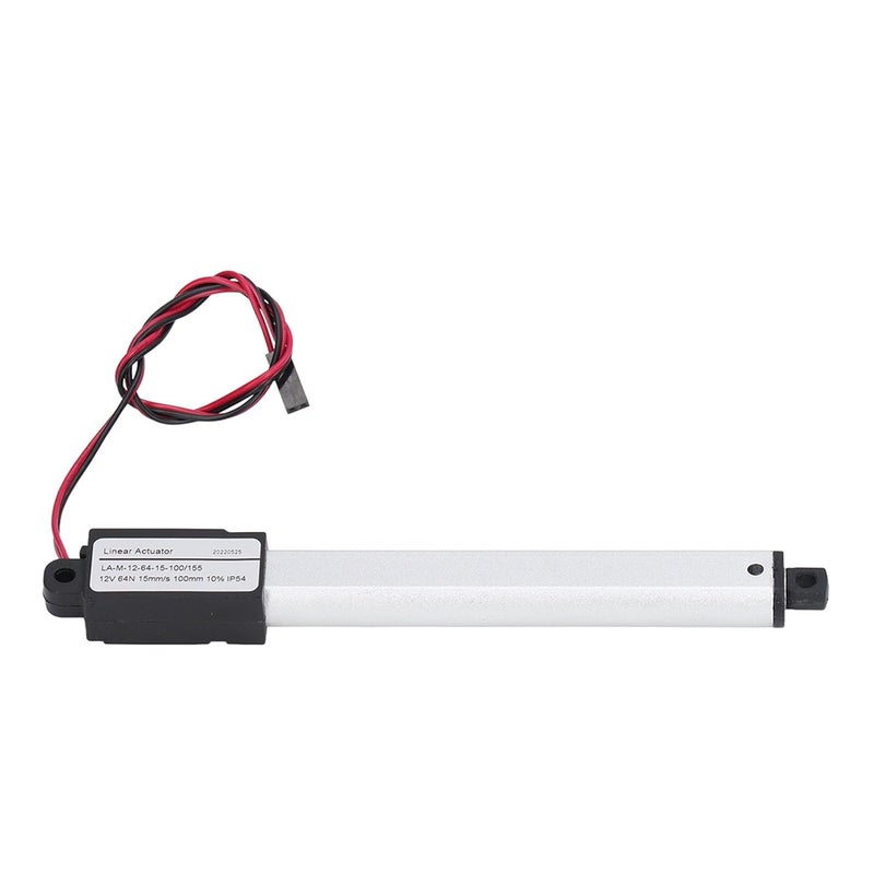 Pen Type Electric Linear Actuator, 12V Micro Linear Actuator with IP54 Rating, Aluminum and ABS Construction for Agricultural and Medical Machinery (100mm) - Image 2