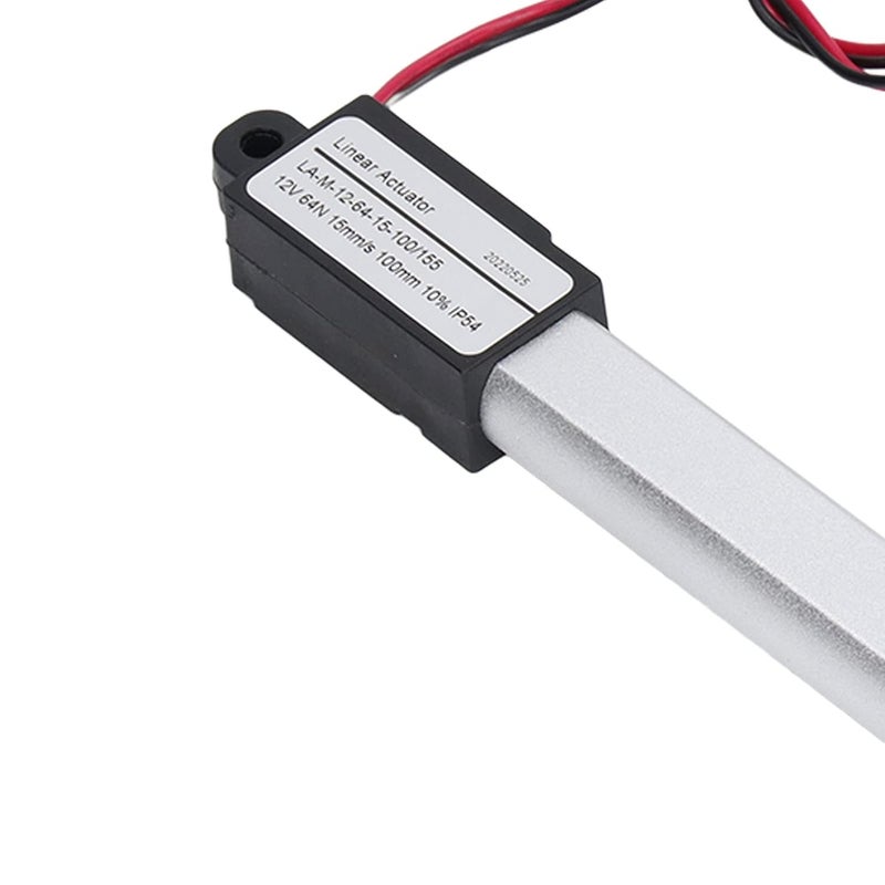 Pen Type Electric Linear Actuator, 12V Micro Linear Actuator with IP54 Rating, Aluminum and ABS Construction for Agricultural and Medical Machinery (100mm) - Image 5