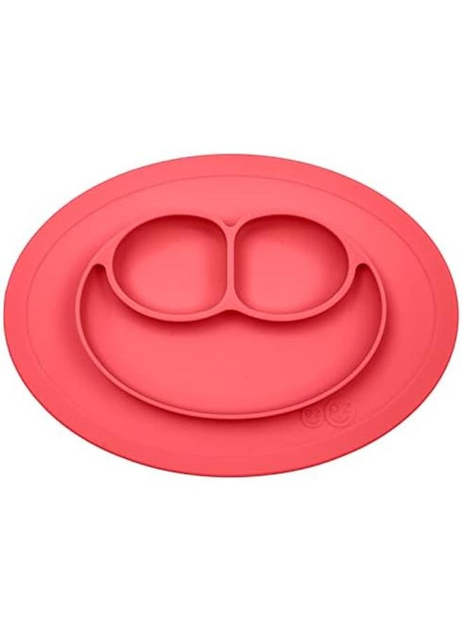 Mini Mat One Piece Silicone Placemat Plus Plate Coral One Size - pzsku/Z0FC31713C2A55183215BZ/45/_/1720582908/8e8b0f2f-ca06-4093-9445-3e2e6dc4c449