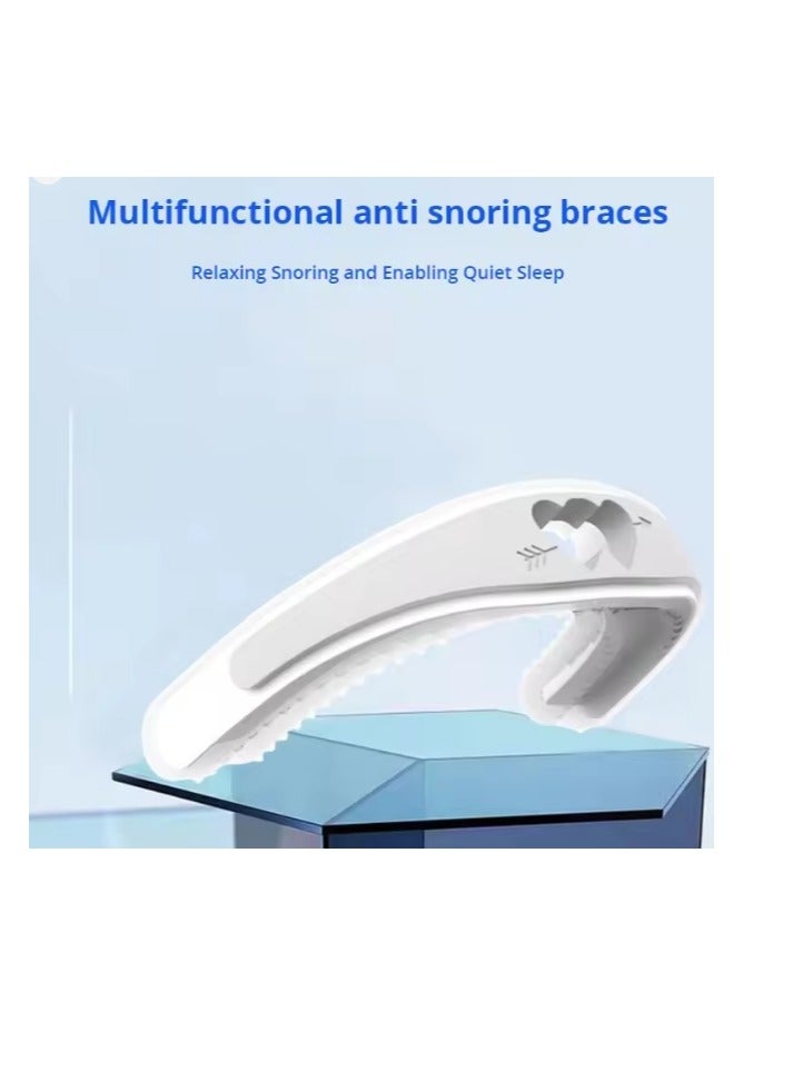 OASIS-TH Anti Snore Devices Snore Stopper Mouthpiece Anti Snoring Night Mouth Guard Sleep Aid Night Mouth Guard for Grinding Teeth Stop Snoring Corrective Breathing Positioning Mouth Guard - Image 1