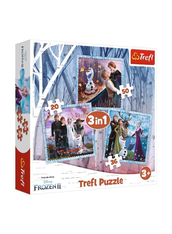 تريفل الألغاز - "3in1" - القصة السحرية / Disney Frozen 2