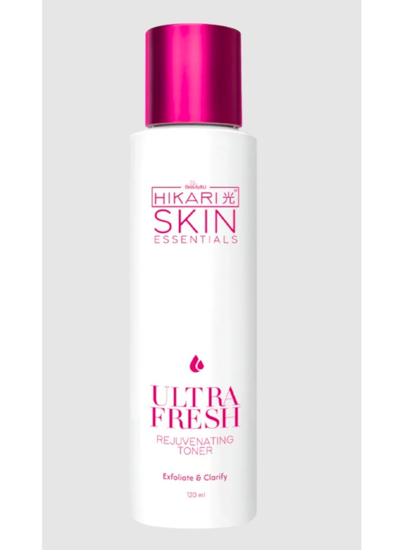 HIKARI SKIN ESSENTIALS ULTRA FRESH REJUVENATING TONER 120ML - Image 1