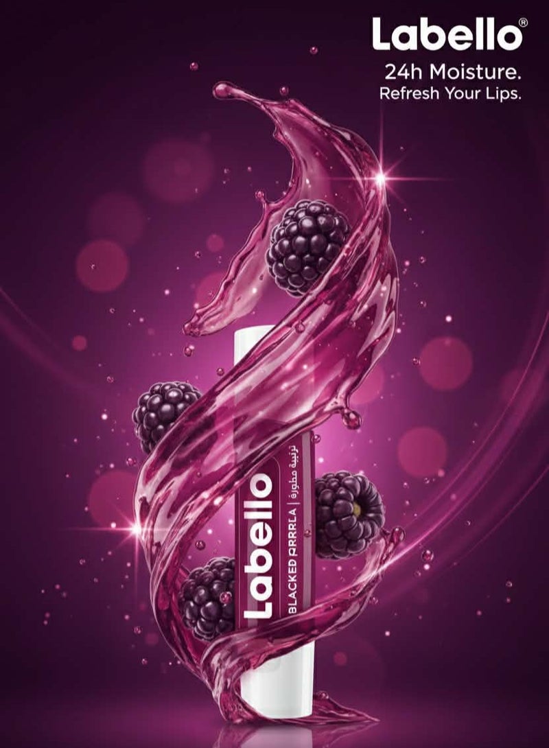 LABELLO Lip Care, Blackberry Shine 4.8g (Pack of 2) - Image 2