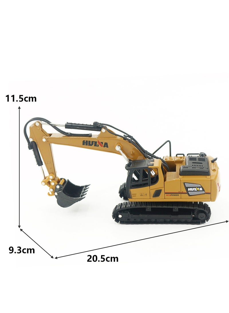 Children's Engineering Vehicle Model Toys 1/50 Engineering Vehicle Model(Crawler Excavator) - Image 2