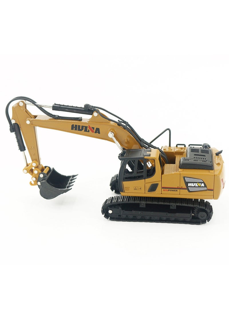 Children's Engineering Vehicle Model Toys 1/50 Engineering Vehicle Model(Crawler Excavator) - Image 1