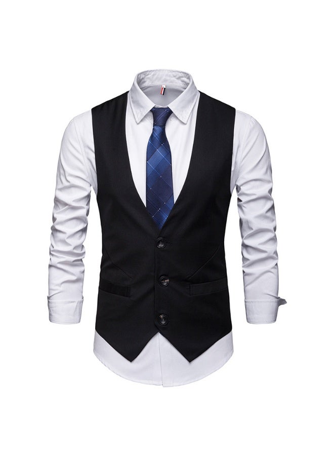 Shougu New Fashionable Casual Men's Suit Vest  - Image 1