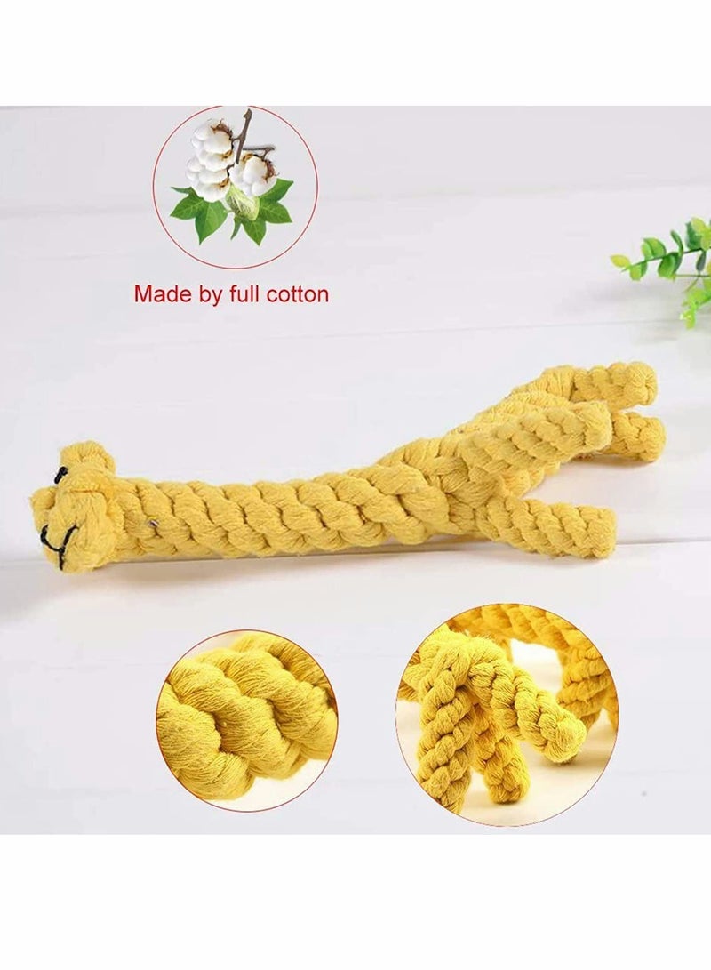 SYOSI Dog Pet Puppy Chew Toys for Teething Boredom Dogs Rope Ball Knot Training Teeth Dogs Treats Toys for Small Middle Dog - Image 5
