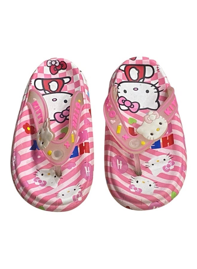 Hello Kitty Kids Cartoon Slide Slippers – Comfortable & Lightweight - Image 1