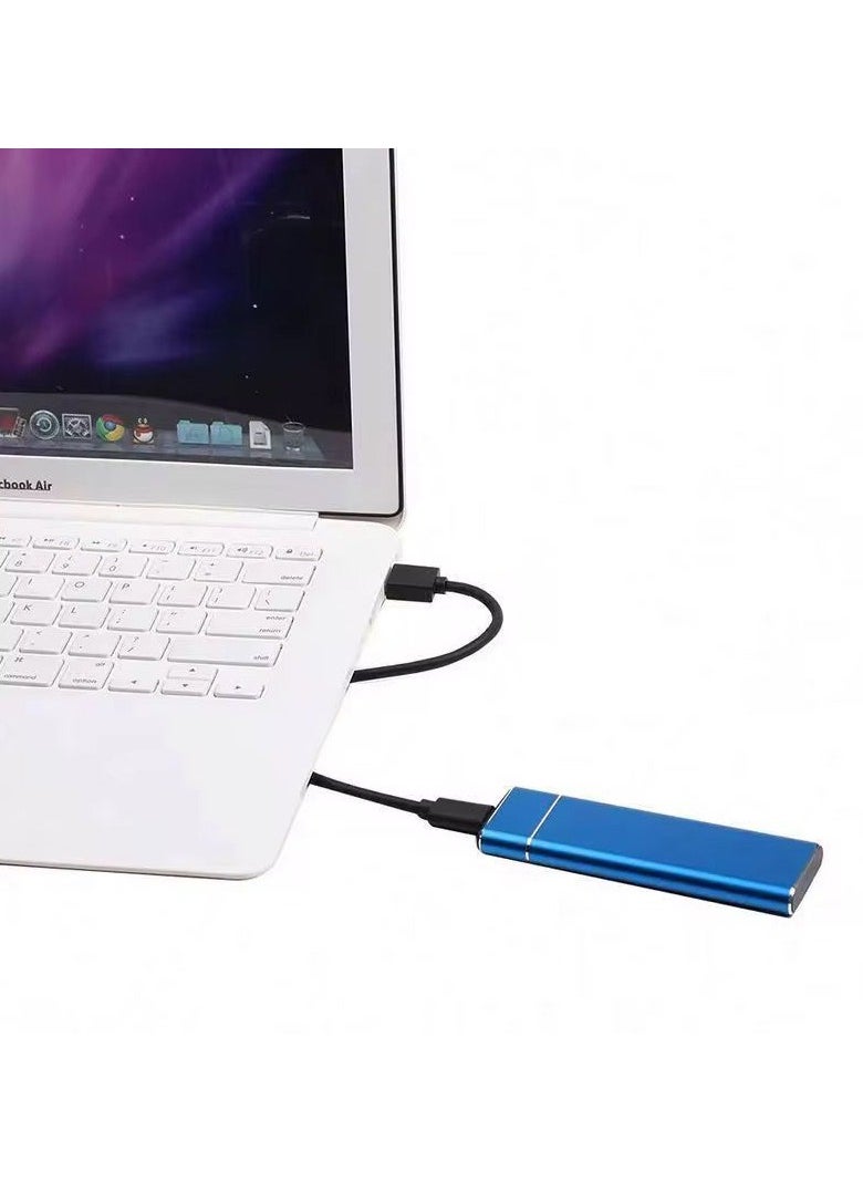 Generic - Portable External Hard Drive 2TB , Mini SSD Hard Drives,Solid State External Drives,Computer Backup Drive,USB 3.1 to Type-C Support Data Storage Transfer for Windows XP PC Laptop and Mac - Image 1
