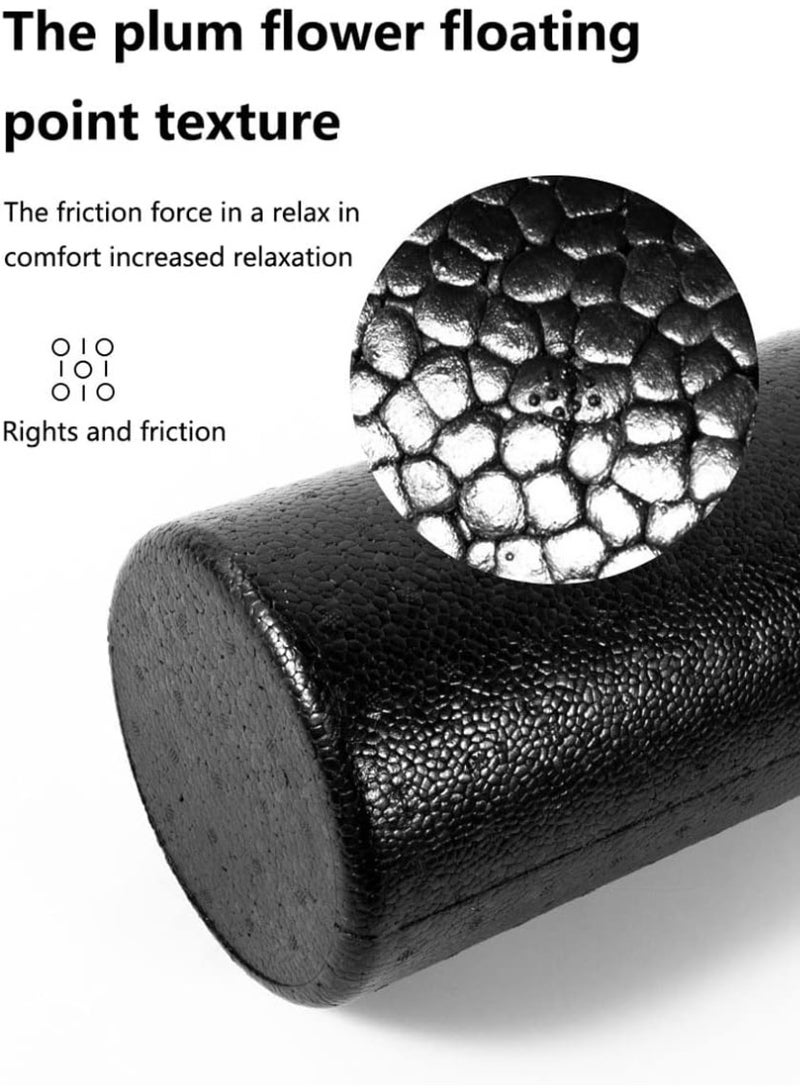 رَوَائِد رولر فوم لليوغا عالي الكثافة لتدليك الظهر والساقين والتمارين واستعادة العضلات وتخفيف الألم – بطول 90 سم – مثالي لجميع مستويات اللياقة – لتقوية العضلات وزيادة المرونة - Image 5