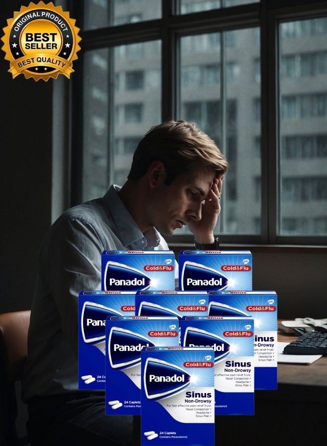 Panadol 8 Pieces Panadol Cold & Flu Sinus 24 Caplets - Image 1