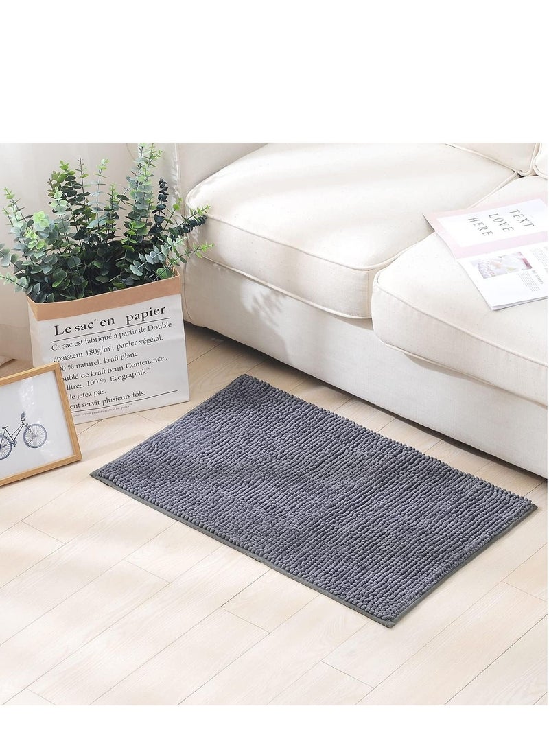 TYCOM Non Slip Soft Microfiber Washable Quick Dry Ultra Bath Mats For Tub Bathroom Rugs Bath Mat  - Image 4