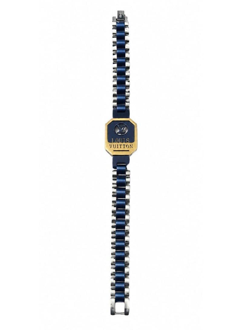 Men's rust-resistant watch with Louis Vuitton logo - Image 2