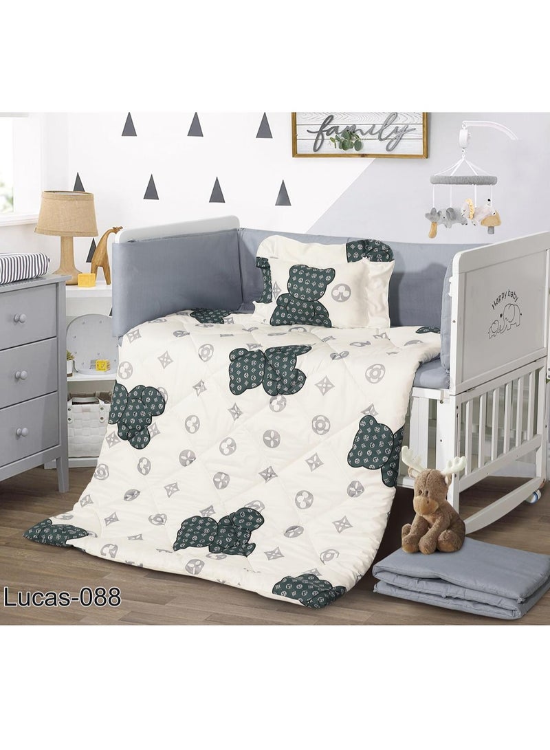 Hours KIDS PRINTING MICROFIBER COMFORTER 5 PCS SET  - Image 1