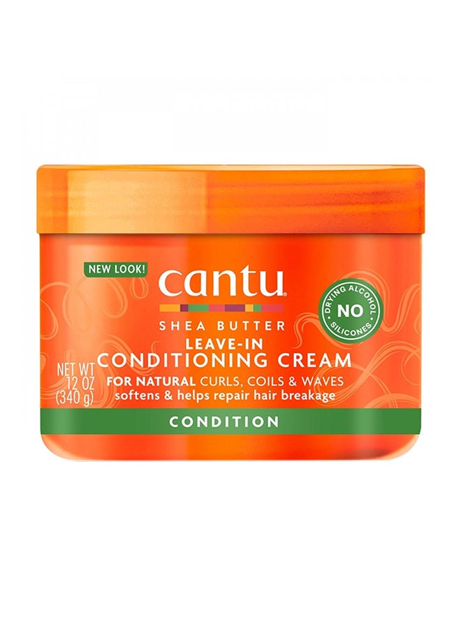 Cantu Shea Butter Leave-In Conditioning Repair Hair Cream 340grams - Image 1