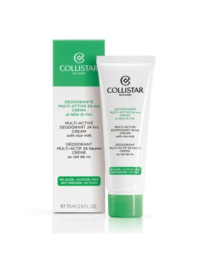 Collistar Multi-Active Deodorant 24h Cream 75ml - Image 4