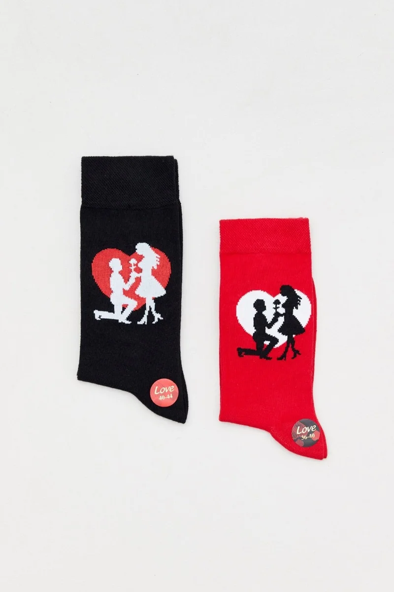 FullaModa Lover Socks 2 Pack