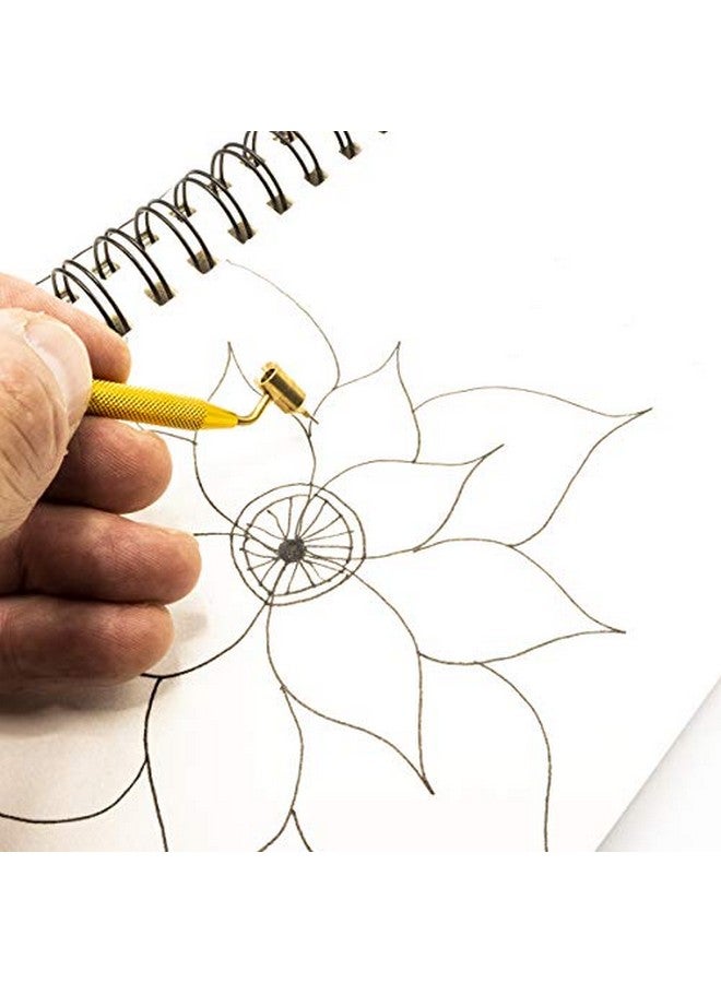 كينج آرت قلم رسم خطوط رفيعة KINGART برأس نحاسي مقاس 0.5 مم، قلم تطبيق طلاء سائل مع خزان، أداة مثالية لرسم الخطوط والكتابة وتنقيح الطلاء وإصلاح الخدوش - Image 4