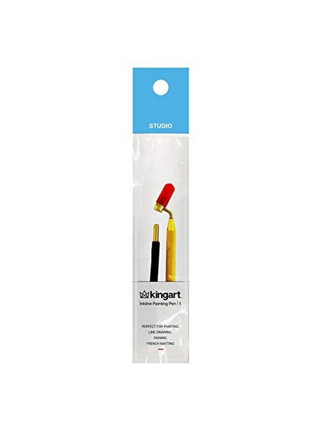 كينج آرت قلم رسم خطوط رفيعة KINGART برأس نحاسي مقاس 0.5 مم، قلم تطبيق طلاء سائل مع خزان، أداة مثالية لرسم الخطوط والكتابة وتنقيح الطلاء وإصلاح الخدوش - Image 2