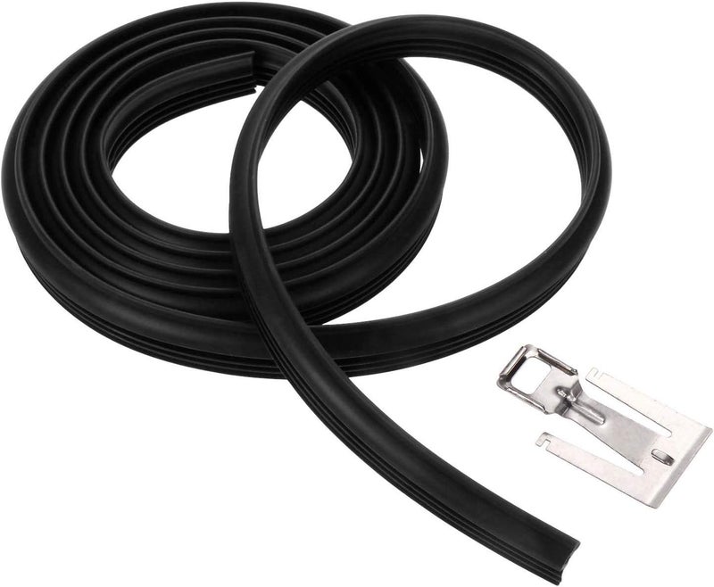gohantee W10542314 حشية باب غسالة الأطباق مع قفل متوافقة مع ويرلبول وأمانا وكروسلي وإستيت وكينمور، بديل لـ AP5650274 PS5136129 2409202 8268888 W10300589 W10284090 W10350162 - Image 1