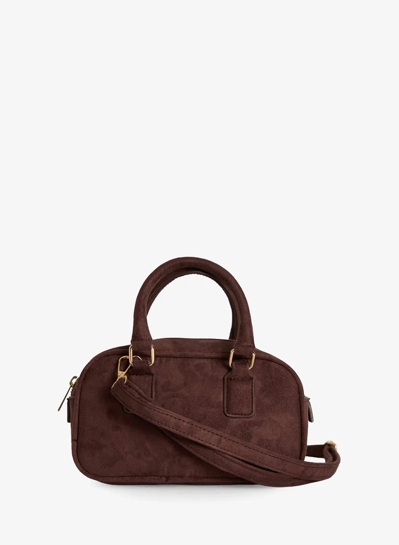 Suede Shoulder bag