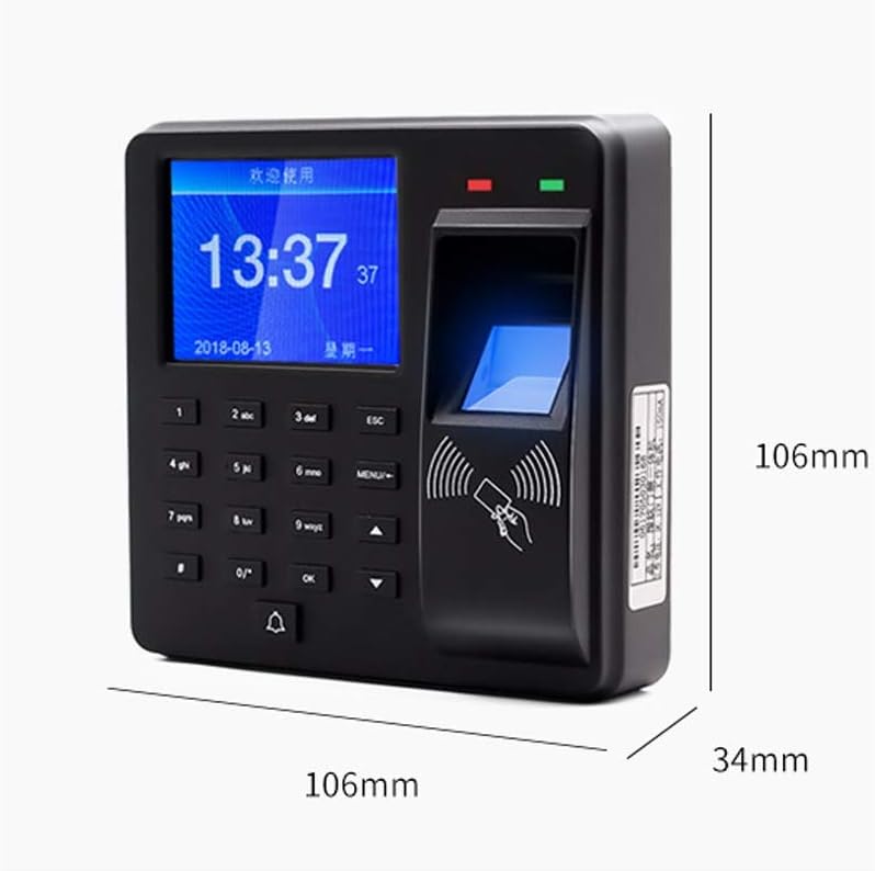 Fingerprint Access Control Attendance Machine With ID Card Support Chinese English Version - Image 3