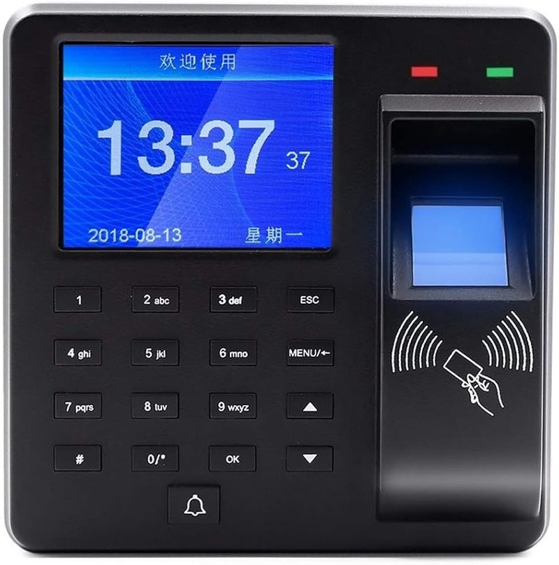 Fingerprint Access Control Attendance Machine With ID Card Support Chinese English Version - Image 2