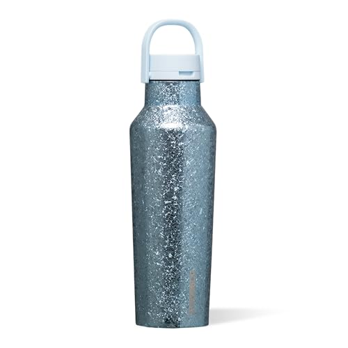 Corkcicle Classic Sport Canteen Insulated Water Bottle Keeps Beverages Cold 25 Hours Triple Insulated Summer Drinkware Gift Keeps Drinks Ice Cold LeakProof Cap 20 oz Ice Breaker - Image 1