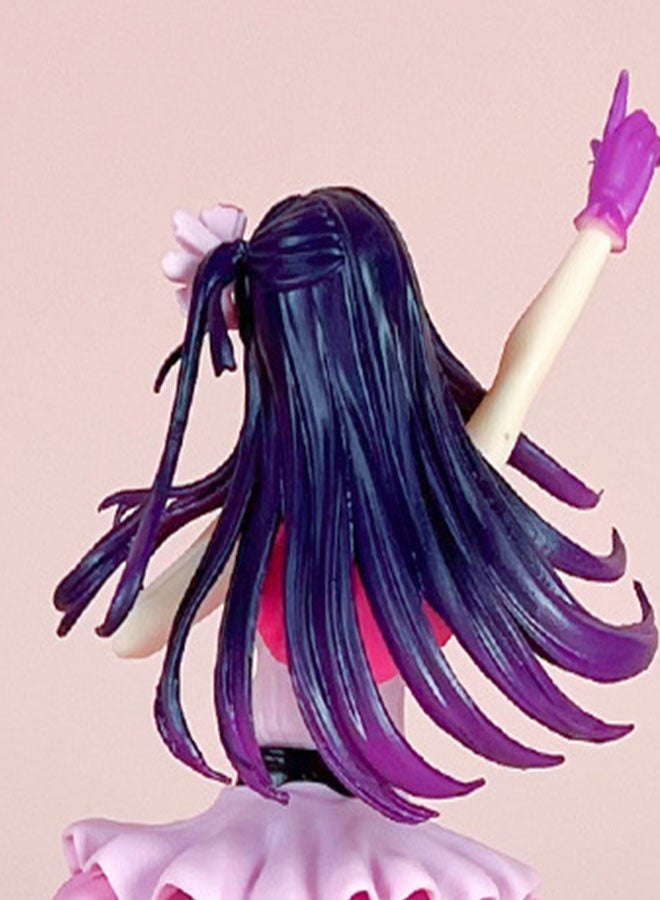 HALAMODO My Adored "Oshi no Ko" - The 20cm Standing Hoshino Ai Figurine, a Captivating Anime Model for Desk Decoration and Heartwarming Present - Image 2