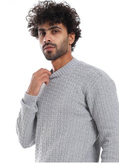 Caesar Wool Mens Pullover With Multi Design  - Image 3