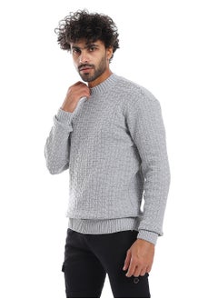 Caesar Wool Mens Pullover With Multi Design  - Image 2