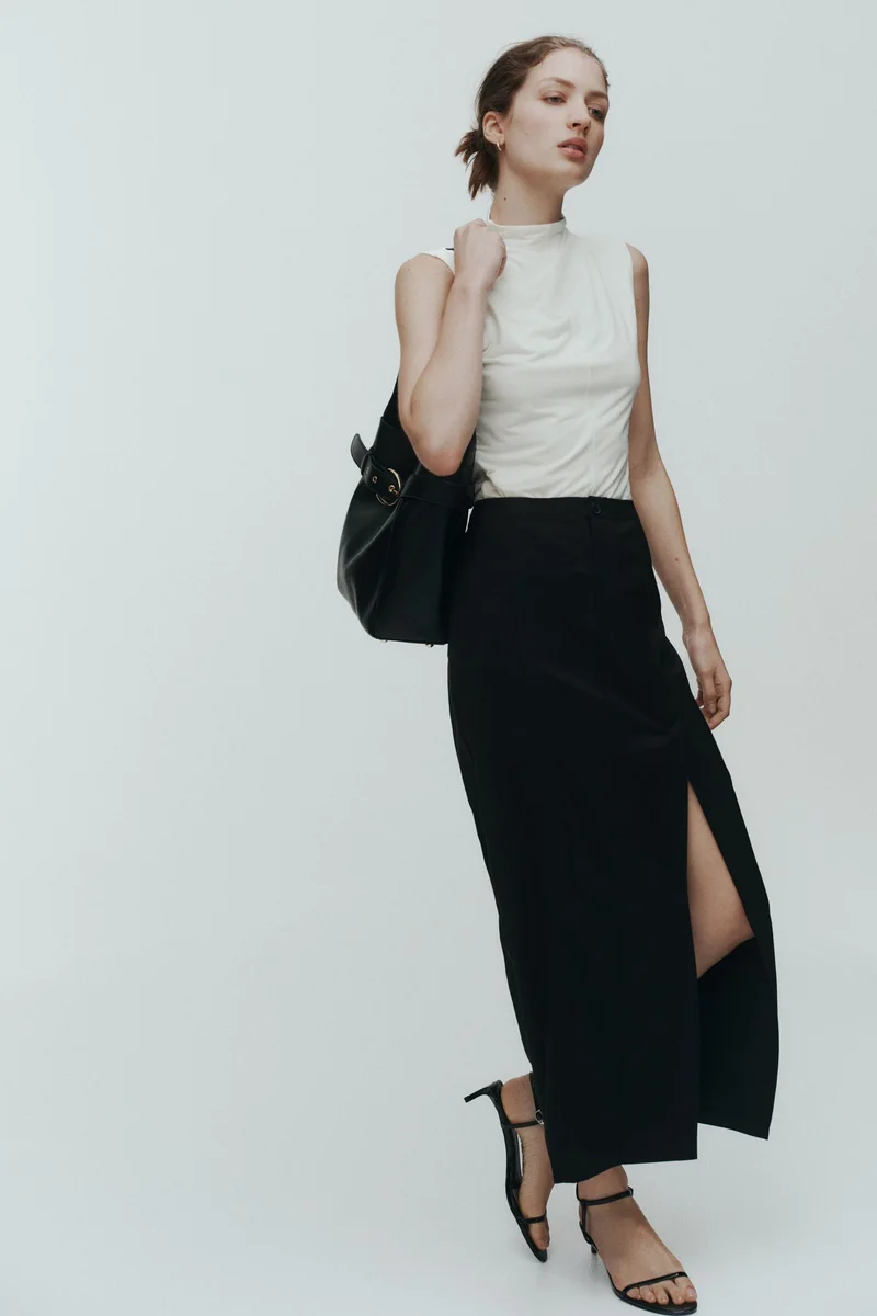 H&M Modal-blend turtleneck top