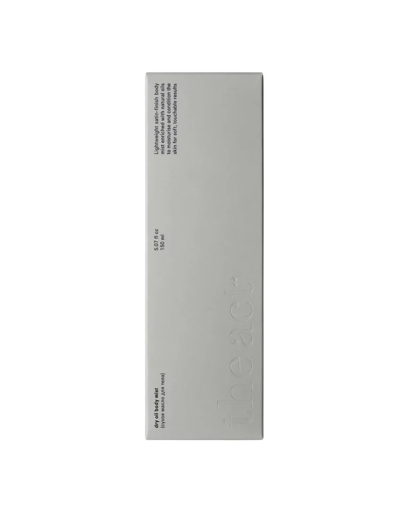 The Act Dry oil body mist