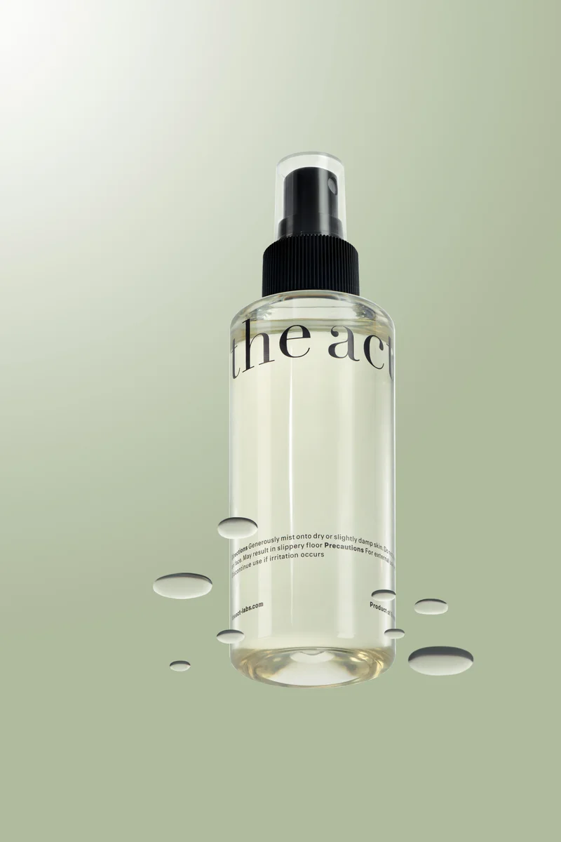 The Act Dry oil body mist