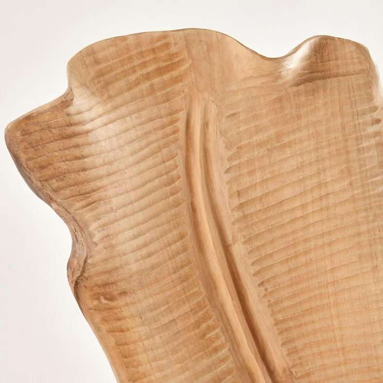 Pan Home Natural Teak Wood Decor Sculpture - 28x26x87cm - Image 2