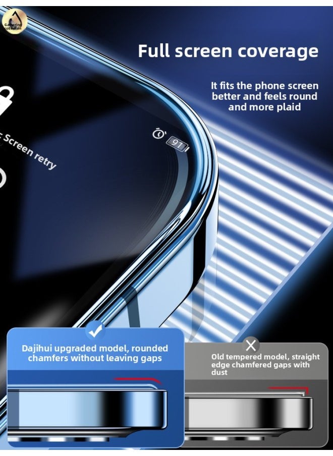 ماركة غير محددة ينطبق على هاتف Iphone13 المقسى 15 للهاتف المحمول Iphone 14promax 12 Film 11XR Anti-peep XsMax كامل الشاشة-اللون: [فيلم مستورد مقاوم للغبار وغير مسامي] فيلم 8k مضاد للزقزقة [قطعتان]-الحجم: لهاتف Iphone 11  - Image 2