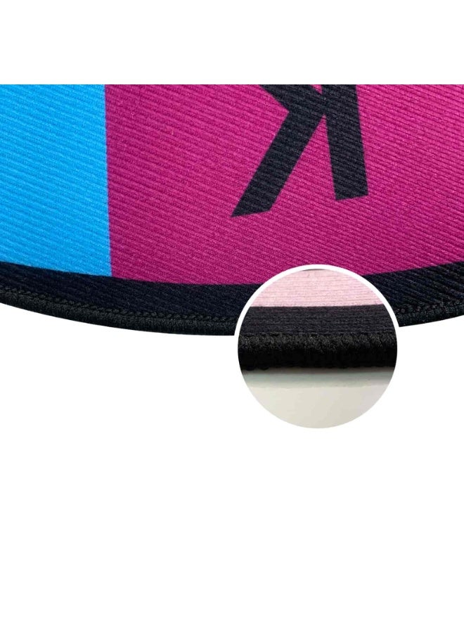 أديلي بساط لعب للأطفال بتصميم الحروف الأبجدية ABC، سجادة تعليمية زرقاء مزينة بصاروخ ومنطاد، سجادة لعب تعليمية للأطفال لغرفة اللعب وغرفة الحضانة، سجادة ناعمة غير قابلة للانزلاق - Image 3