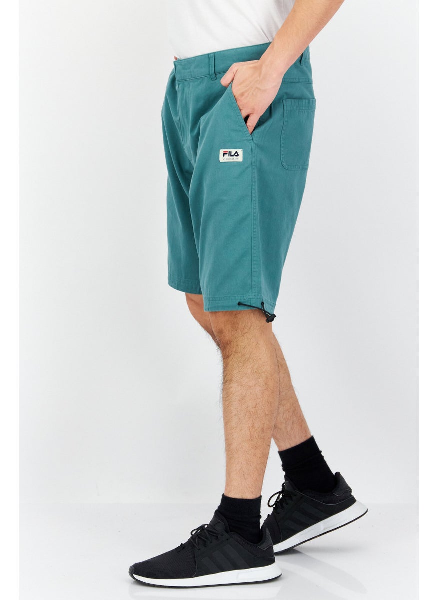 FILA Men Sportswear Fit Teunz Skater Short, Green  - Image 2