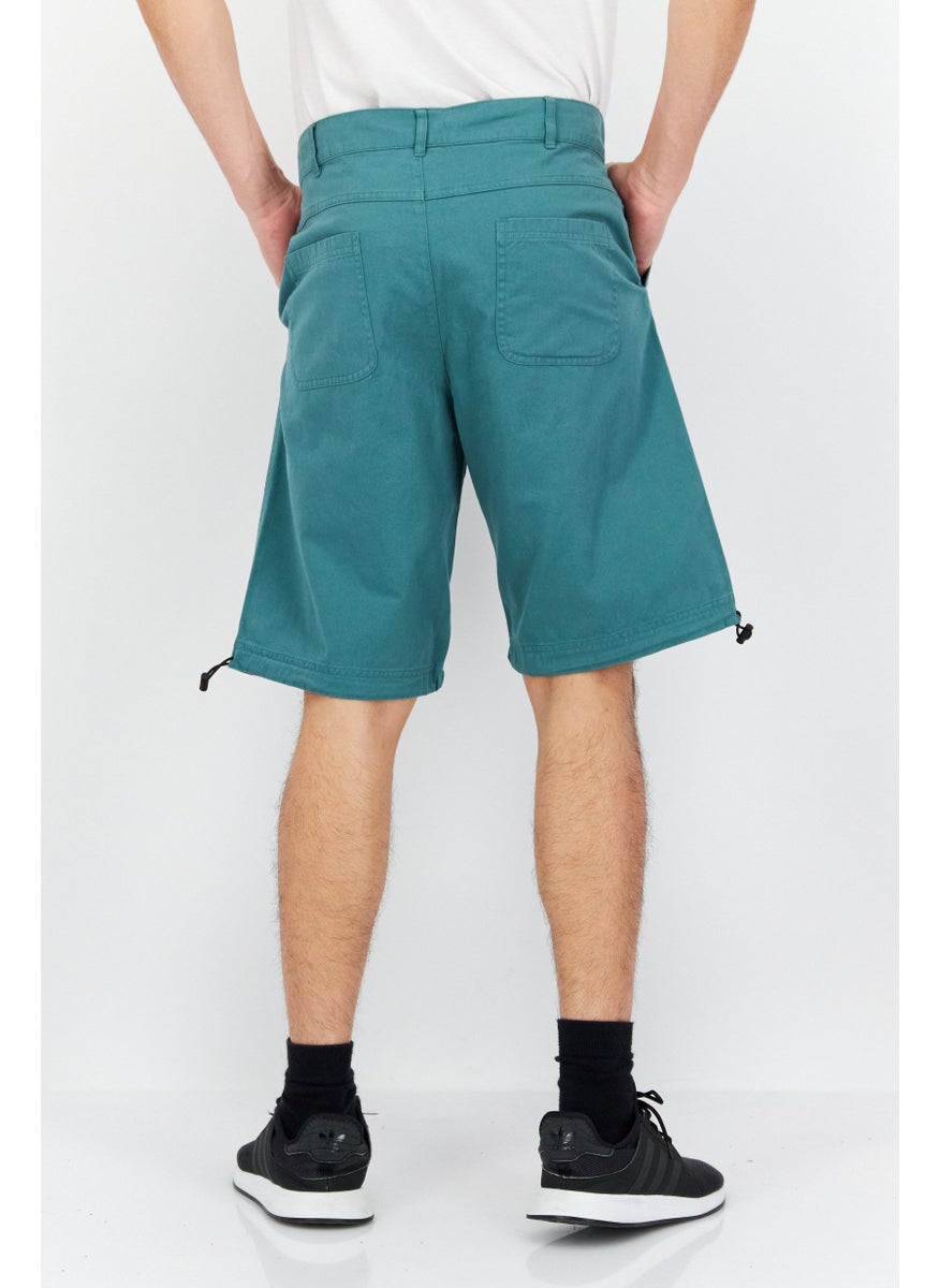 FILA Men Sportswear Fit Teunz Skater Short, Green  - Image 4