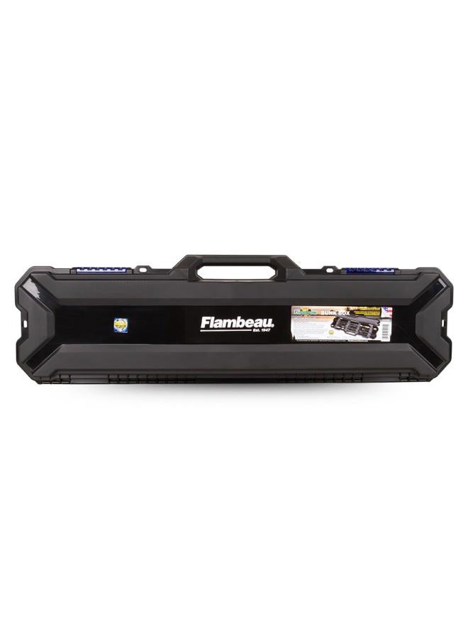 Flambeau Outdoors 4455BB Rod Bunk Box, Portable Fishing Rod Storage, Black - Image 1