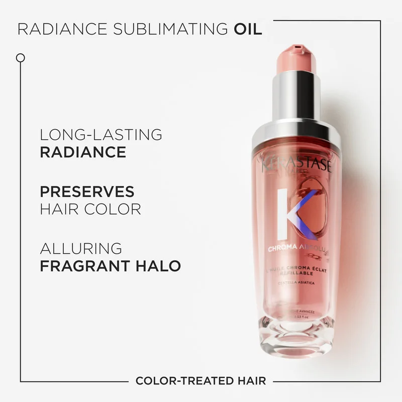 Kerastase  Kerastase Chroma Absolu L'huile Refillable Hair Oil 75ml for Women | Best Price UAE