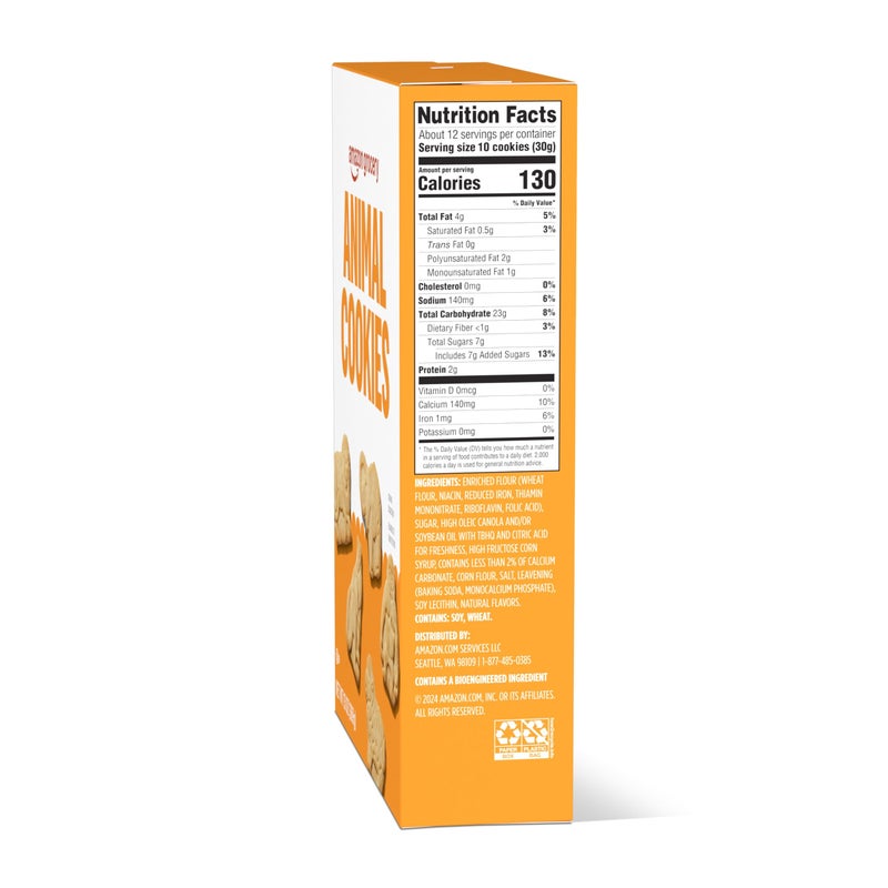 Amazon Grocery, Animal Cookies, 13 Oz (Previously Happy Belly, Packaging May Vary) - Image 5