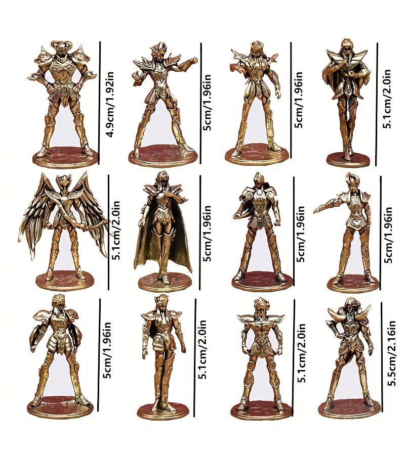 Brass Collectible Figurine Capricorn Vintage Zodiac Sign Statue Desktop Home Decor Bookshelf Living Room Bedroom Display For Model Enthusiasts And Collectors - Image 3