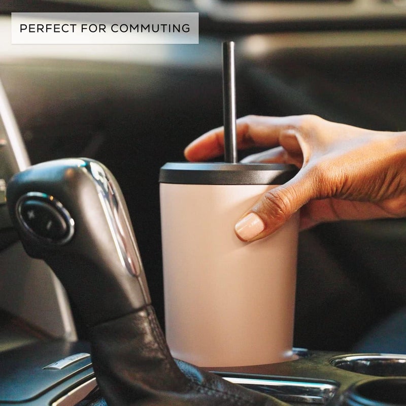 JoyJolt Triple Insulated 20oz Tumbler with Lid and Straw (2 Each) Vacuum Double Wall Stainless Steel Tumbler, Copper Lined for 12Hr Hold/Cold Drinks. Leakproof Water Bottle, Tea or Iced Coffee Cup - Image 5