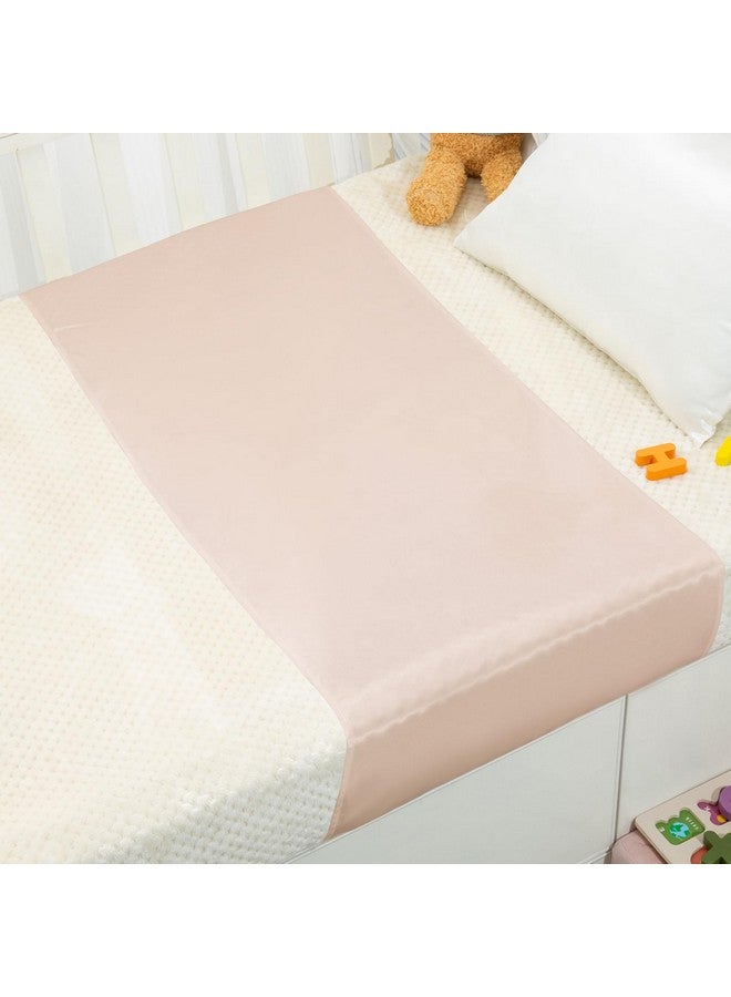 PROMEED 100% Mulberry Silk Crib Sleeve for Baby Hair Loss Prevention, Premium 23 Momme Natural Silk Bassinet Slip for Bassinets/Cradles/Cots/Cribs (Champagne) - Image 1