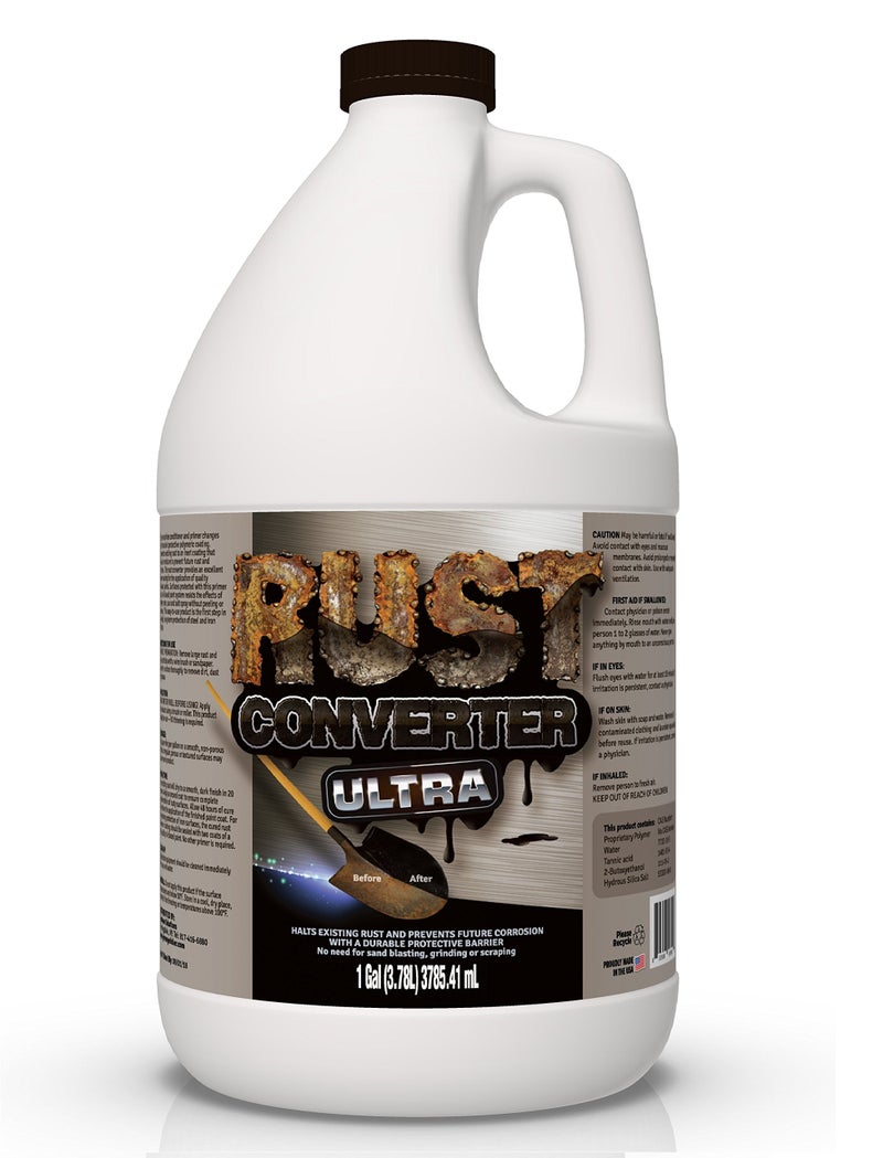 FDC Rust Converter Ultra, Highly Effective Professional Grade Rust Repair Spray (1 Gallon) - Image 4