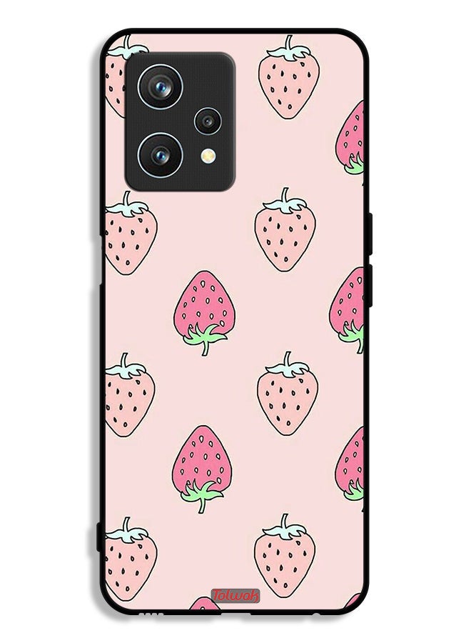 Tolwak Realme 9 Pro Protective Case Cover Strawberry Icon - Image 1