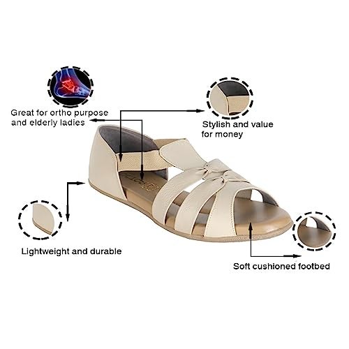 DOCTOR EXTRA SOFT Women's Ultra Lightweight Slippers/Sandals with Memory Foam Cushion|Stylish & Comfortable|Casual & Non-Slip|Diabetic & Orthopedic Flip Flops for Everyday & Office Ladies & Girls D-532 - Image 2