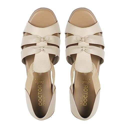 DOCTOR EXTRA SOFT Women's Ultra Lightweight Slippers/Sandals with Memory Foam Cushion|Stylish & Comfortable|Casual & Non-Slip|Diabetic & Orthopedic Flip Flops for Everyday & Office Ladies & Girls D-532 - Image 4