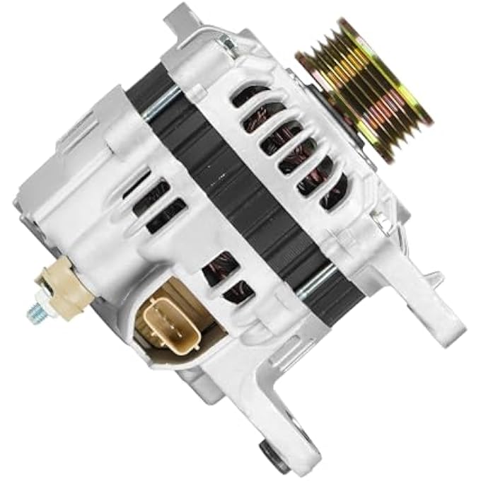 SEHNSUCHT Alternator Replacement New Compatible with Mitsubishi Eclipse 2.4L 2000-2005, for Mitsubishi Mirage 1.5L 1999-2002, Mitsubishi Galant 2.4L 1999, 12V, CW, 90Amp, IR/IF, Replace for A2TA5393, A2TA5393ZC - Image 1